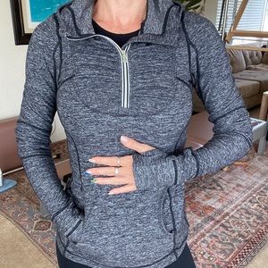 Lululemon half zip pull over hoodie
